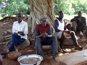 The chief of the Yendi camp alonside accused wizards